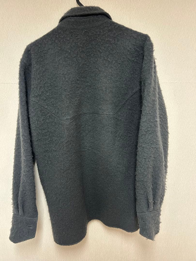 RANDY 22AW Ship3 pocket shirt ニットシャツ