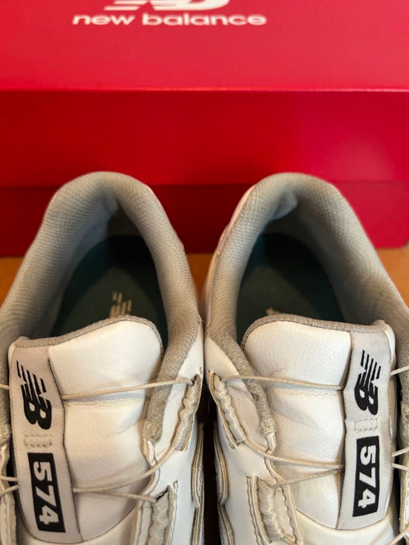 New Balance 574 ゴルフシューズ ホワイト