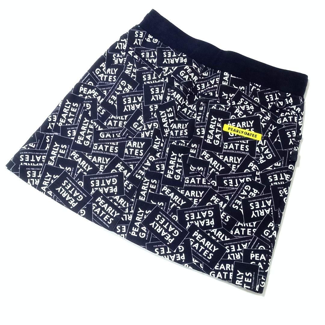 新品 パーリーゲイツ ゴルフ スカート レディースウェア ロゴ