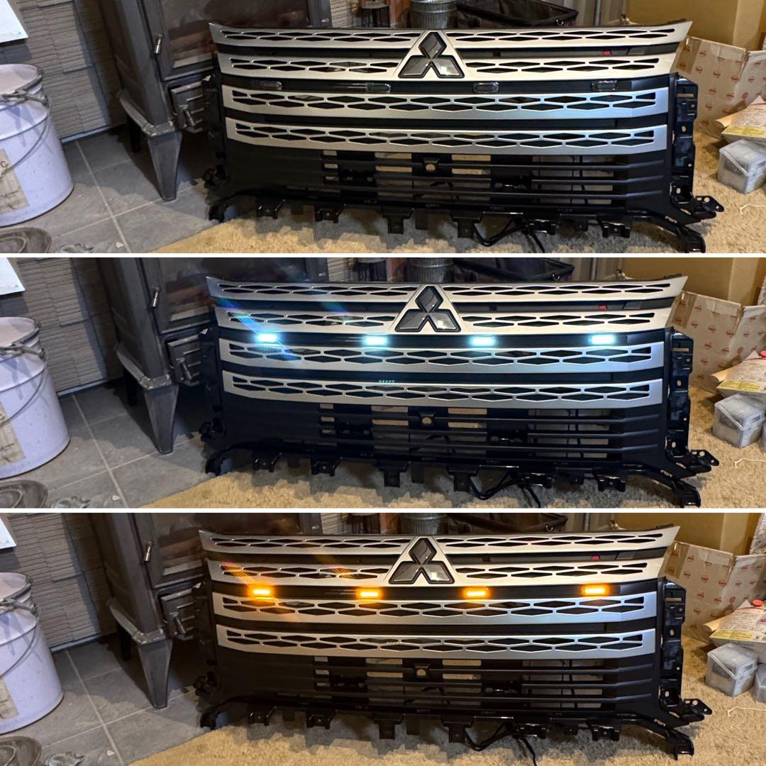 【取付説明書つき】 CV1W 現行 デリカ D5 【下グリル用】　グリルマーカー