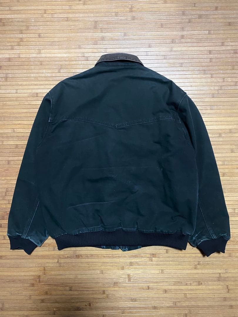 希少 carhartt サンタフェジャケット 黒 フェード カーハート