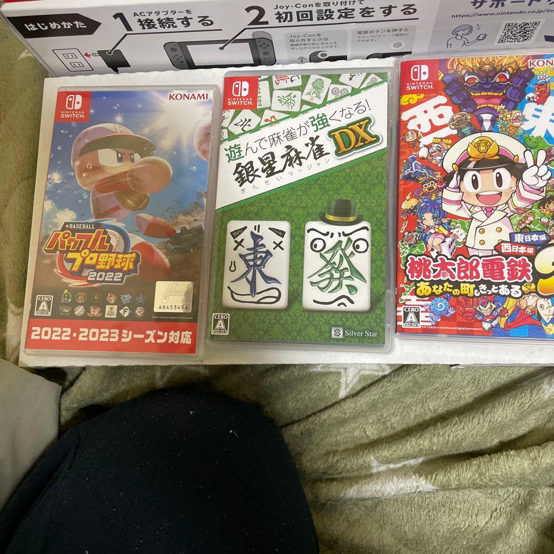 Nintendo Switch 本体 + ゲームソフト3本