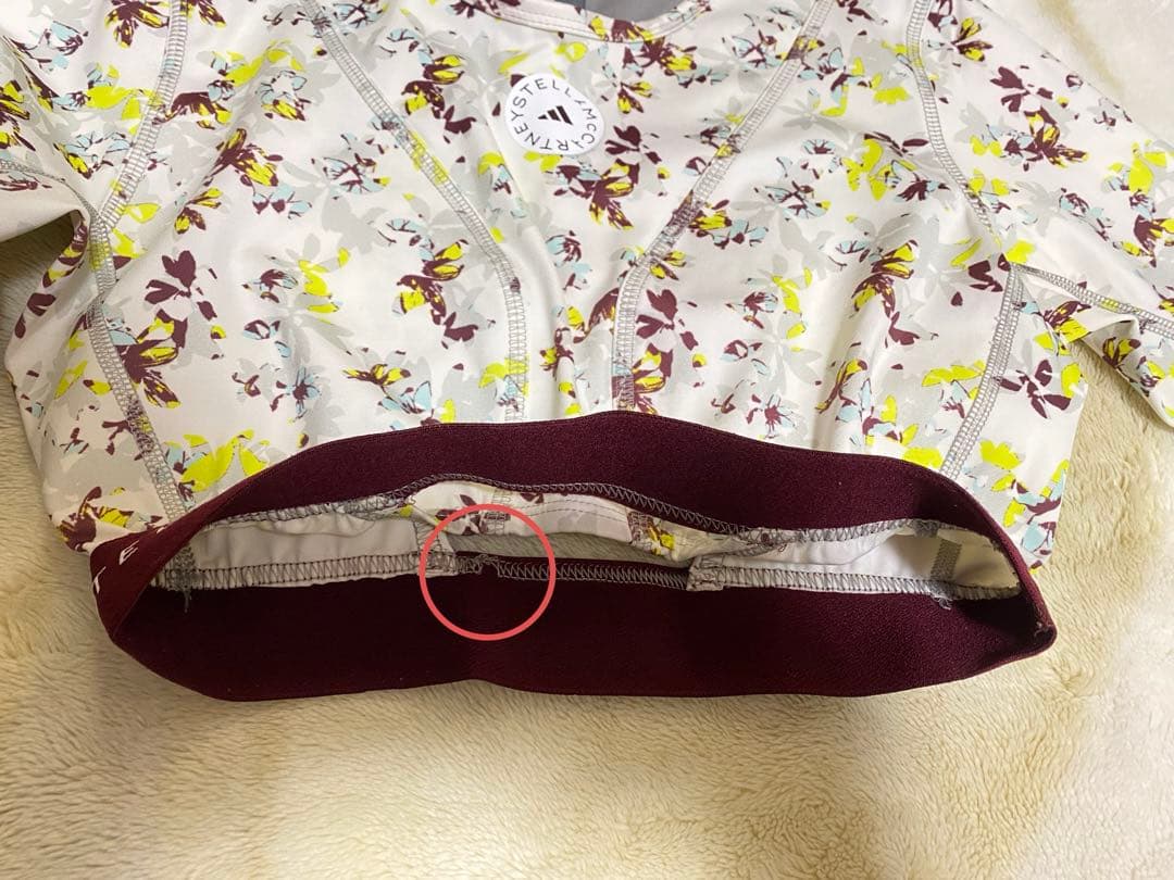 adidas by Stella McCartney クロップドトップス＆タイツ