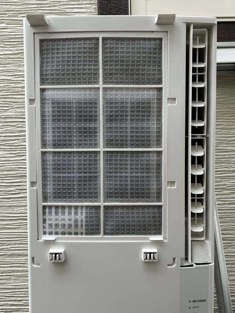 美品24年製 CORONA CWH-A1824R-W 窓エアコン 本体 ホワイト