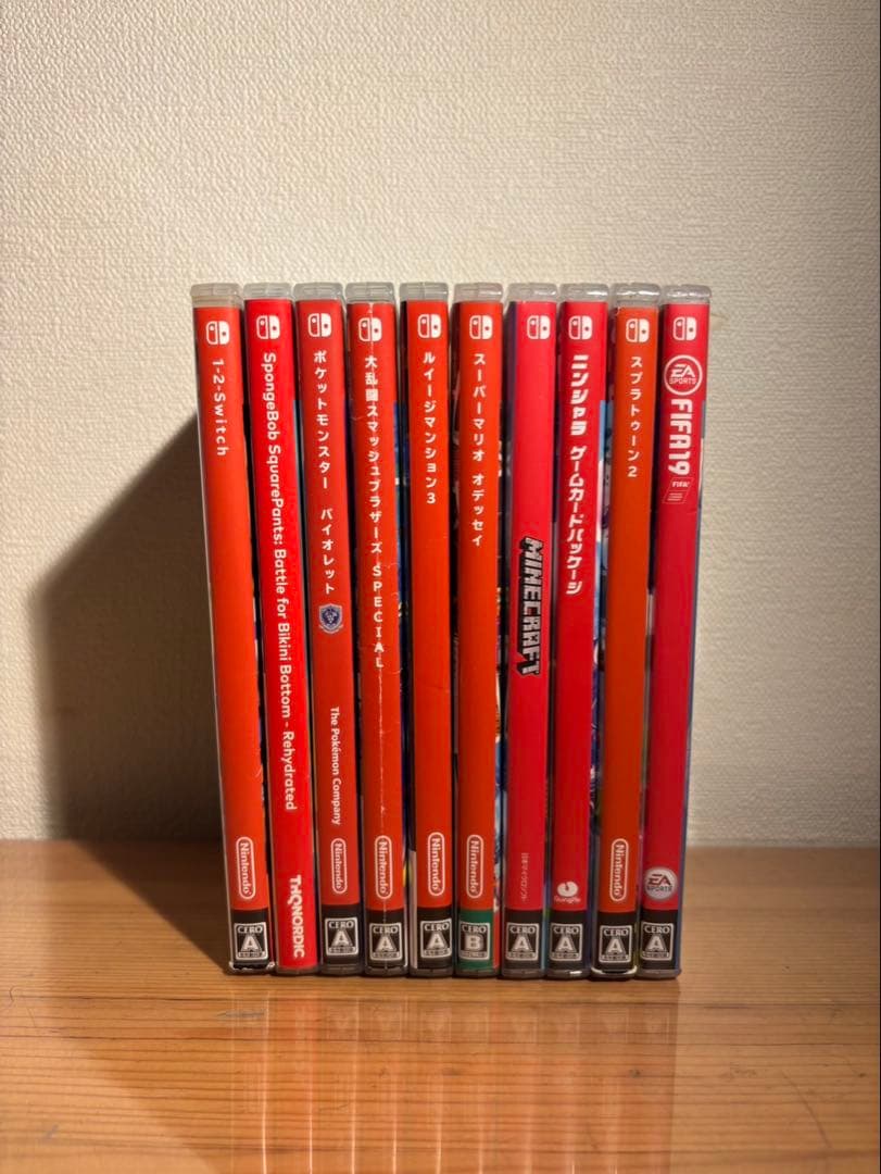 Nintendo switch ソフト10種まとめ売り！