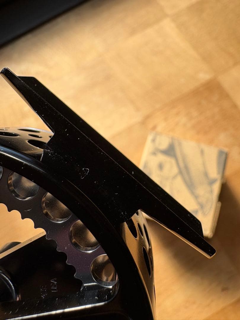 sage フライリール　ブラック メタル製 ケース　予備部品　箱付き