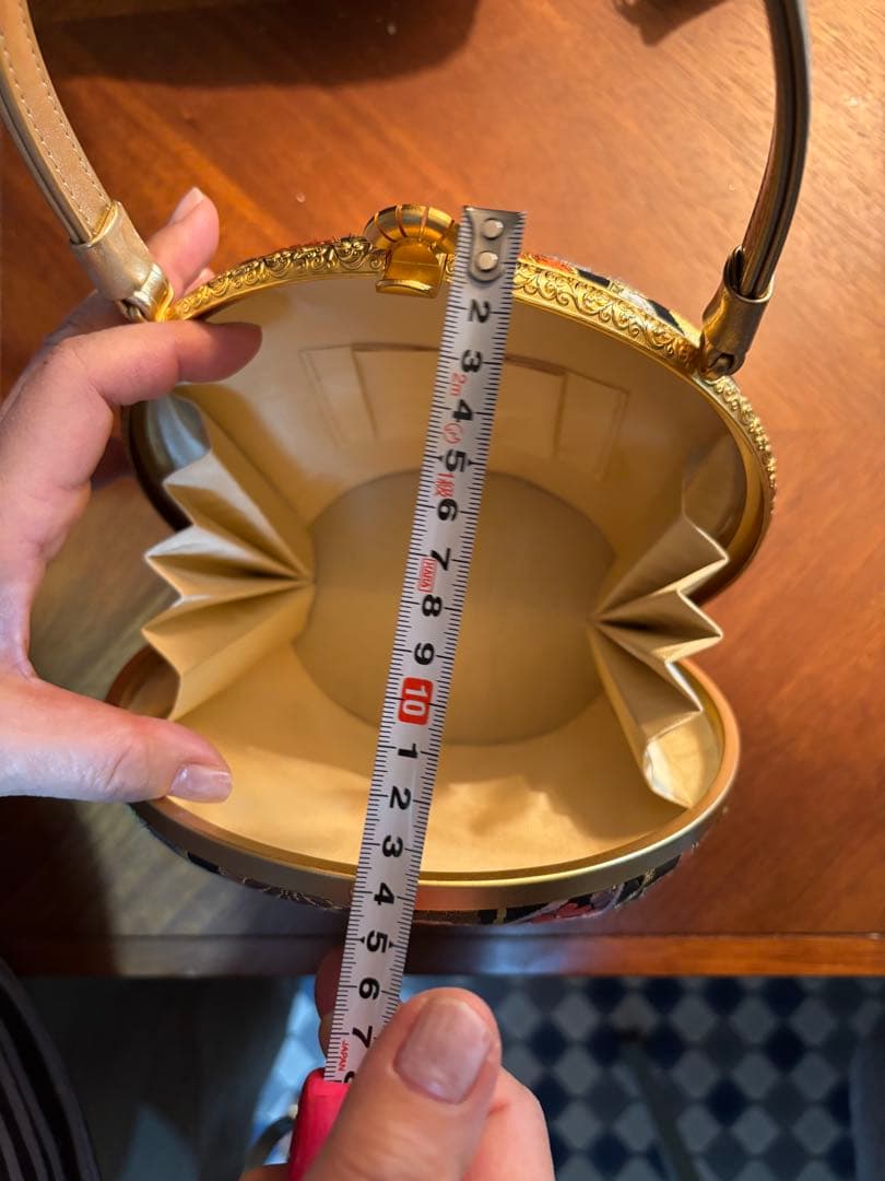 ともみ　逸品！高級西陣織　　和装バッグ