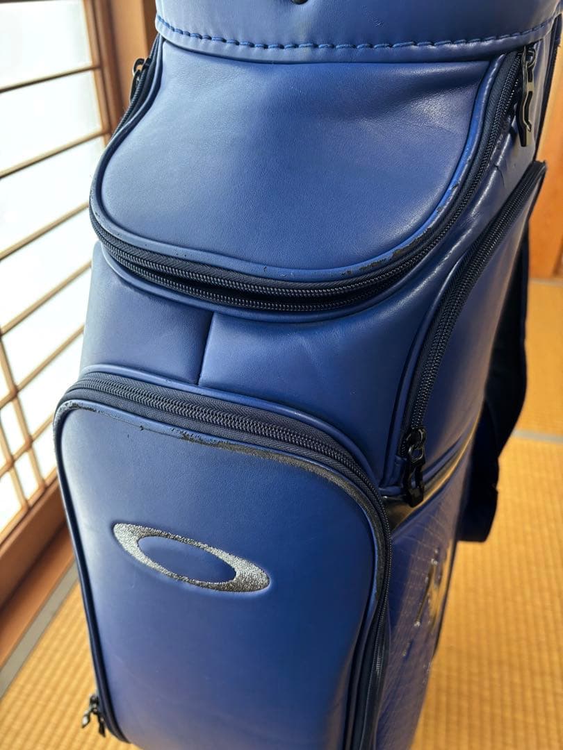 【希少カラー】OAKLEY オークリー スカル 13.0 キャディバッグ ブルー