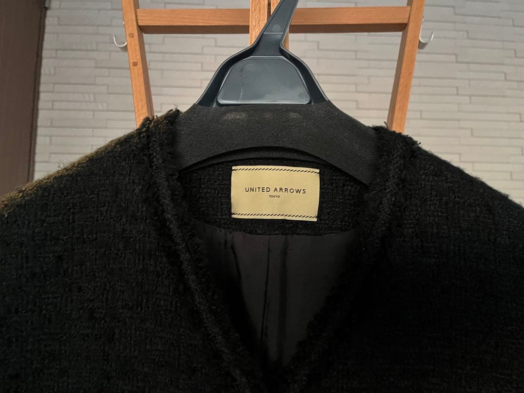 【お値下げ】UNITED ARROWS ブラックツイードベスト