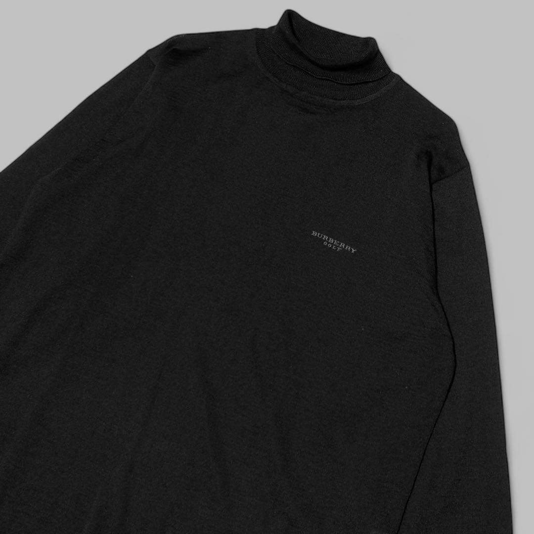 美品★BURBERRY GOLF★バーバリー★ハイネック ニット★ゴルフウェア