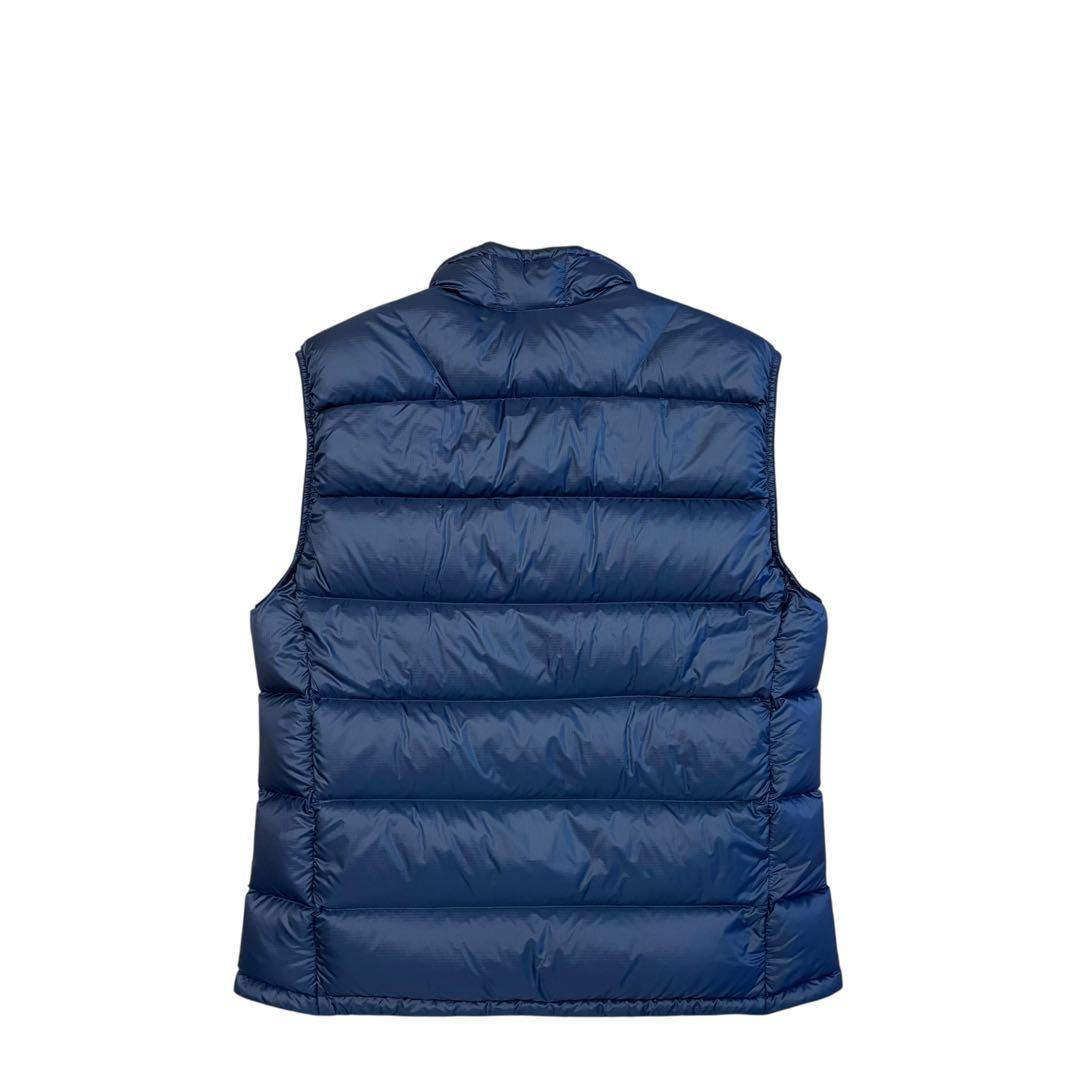 【美品】mont-bell モンベル ライトアルパイン ダウンベスト ネイビー