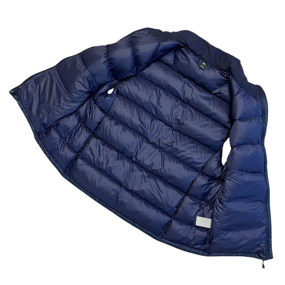 【美品】mont-bell モンベル ライトアルパイン ダウンベスト ネイビー