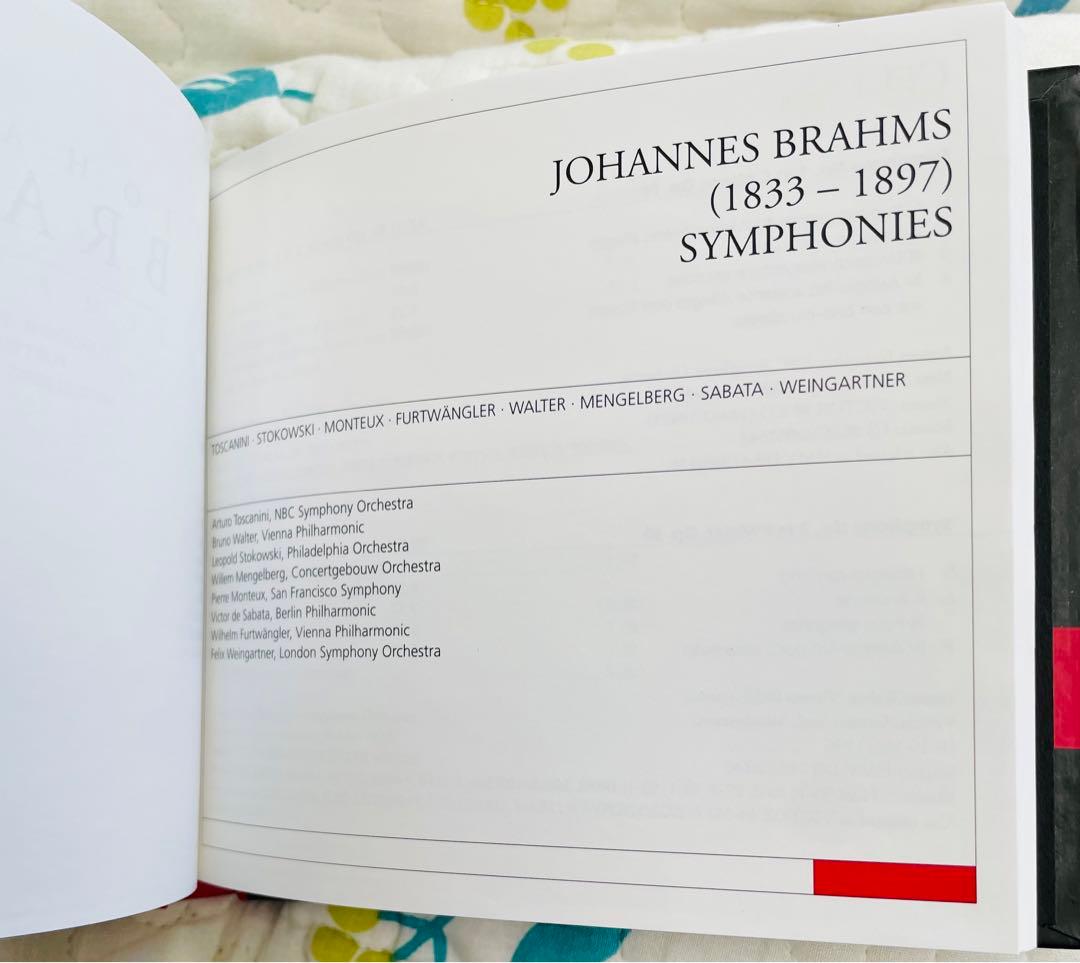 【レアCD】ブラームス交響曲名演集（1932～1946）/4CDs