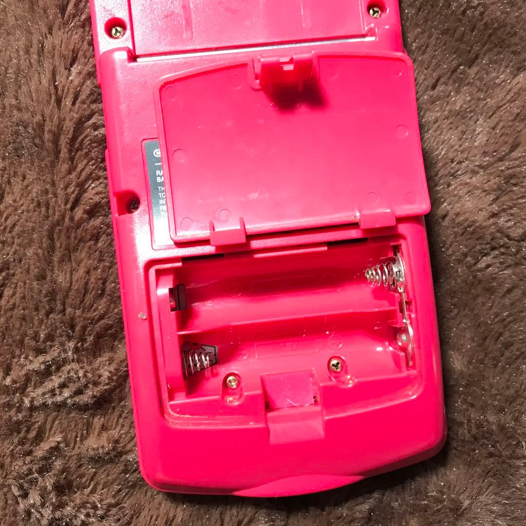 任天堂ゲームボーイカラーのレツド、美品