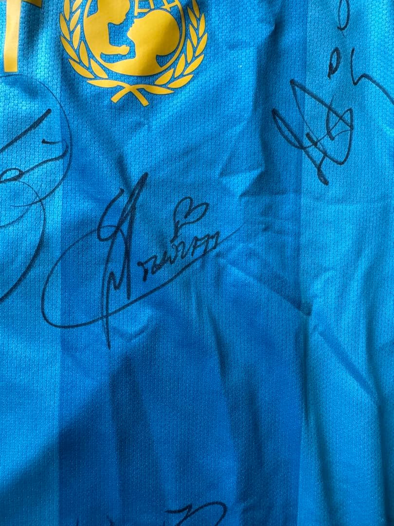 【2008〜2009シーズンFC Barcelona サイン入りユニフォーム】