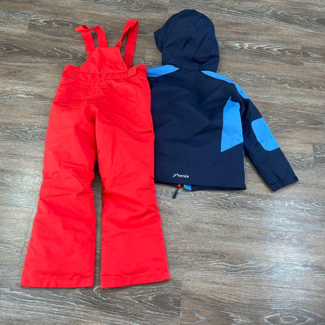 美品★子ども用スキーウェア 上下 phenix フェニックス 130 男の子