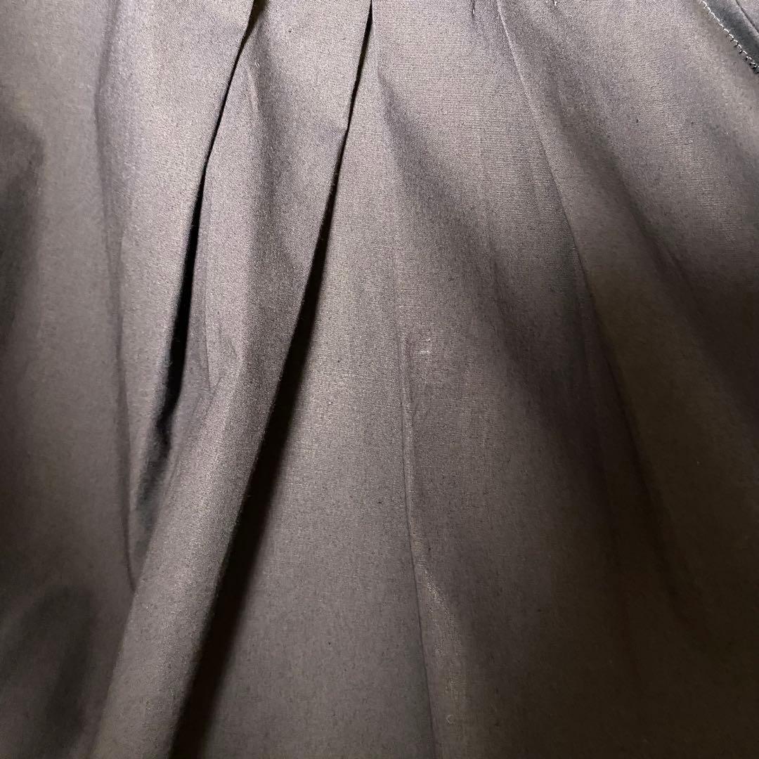 アドーア ADORE ファインコットンラッフルブラウス　ネイビー