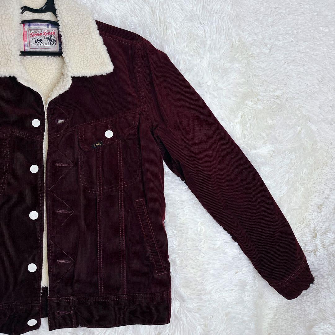 【未使用】LEE Storm Rider コーデュロイ ボアジャケット M