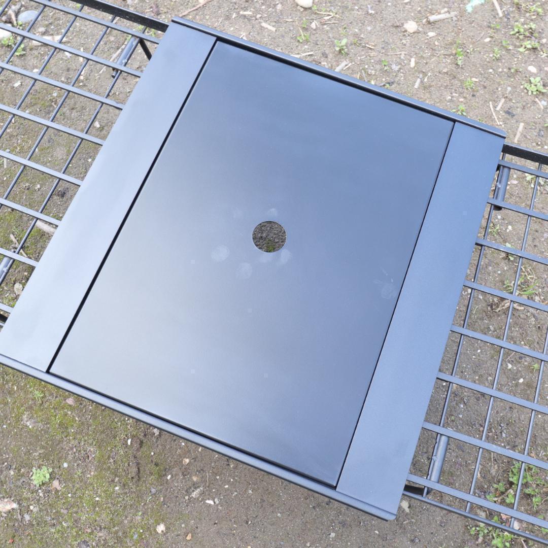 2枚セット スノーピーク IGT対応　1ユニット用　天板（ブラック）　アルミ合金