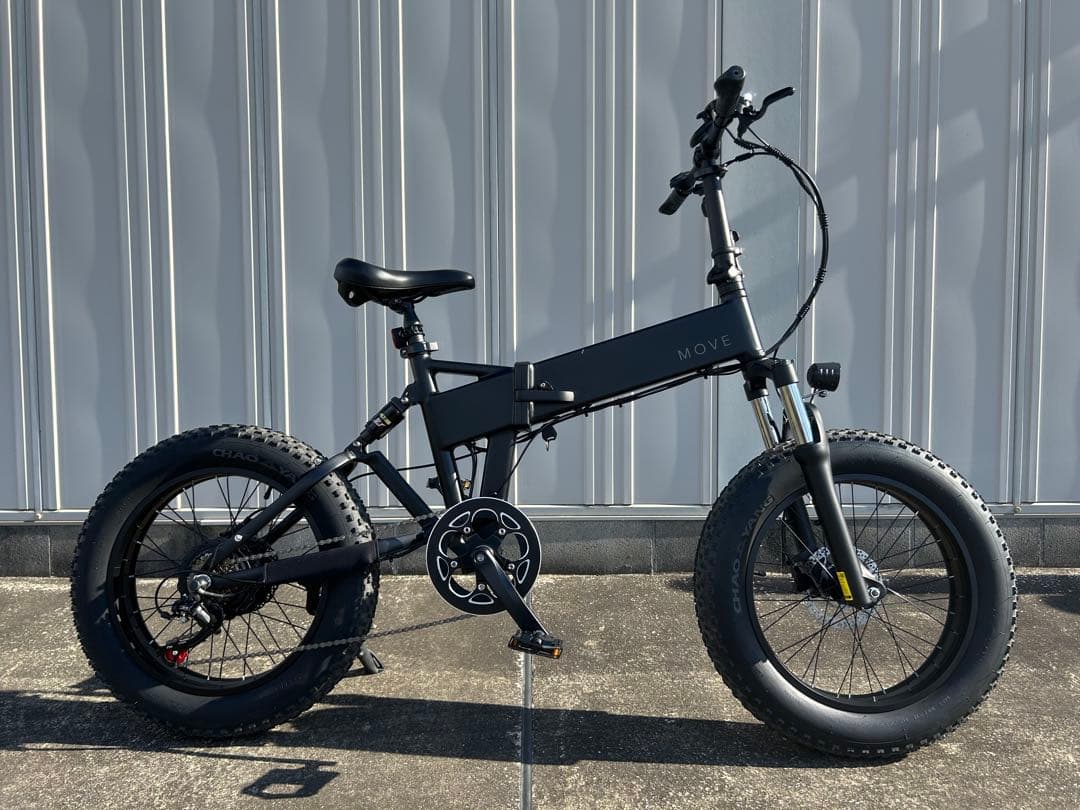 【美品・低走行】MOVEXS 電動アシストファットバイク車庫保管｜市原市直接引取