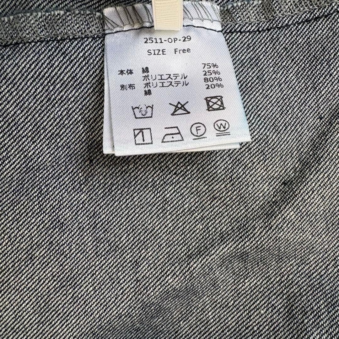 美品✨25SS✨ウィルフリー　フラワープリント　デニムワンピース　定価2.2万