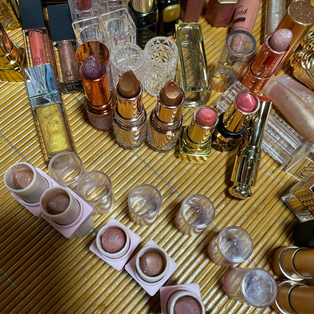 メイクアップセット アイシャドウ リップ フェイスパウダー大量クレドポ試供品