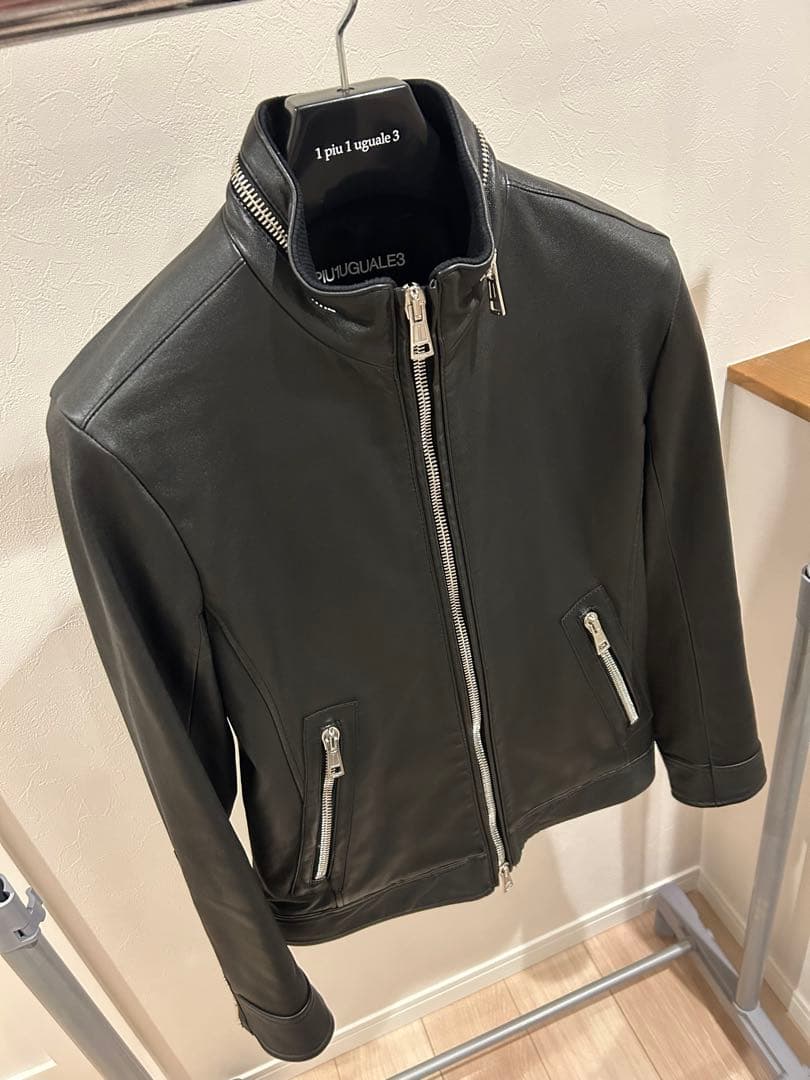 ジャケット・アウター 23SS 1piu1uguale3 STAND LEATHER RIDERS