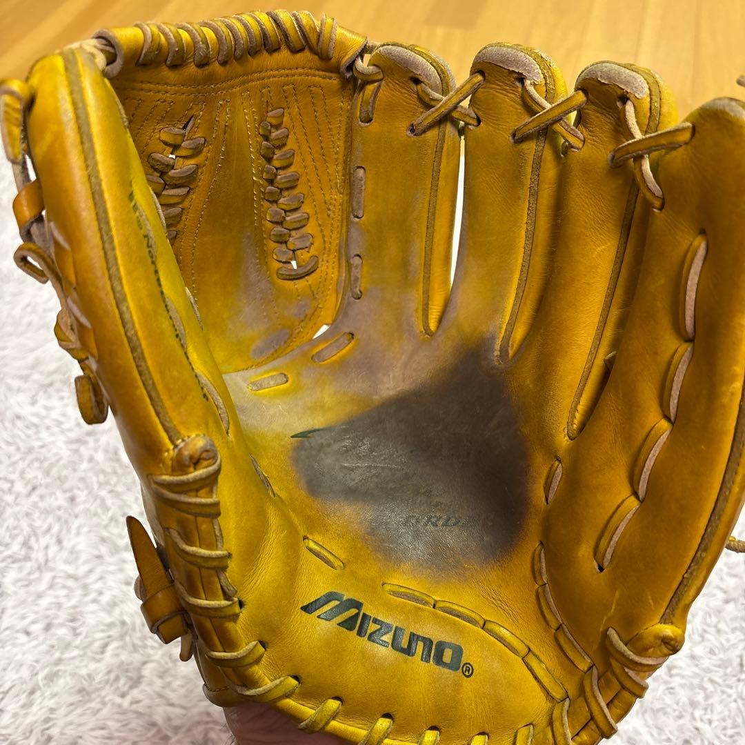 R*様 Mizuno Pro Order 硬式グローブ イエロー　ピッチャー用