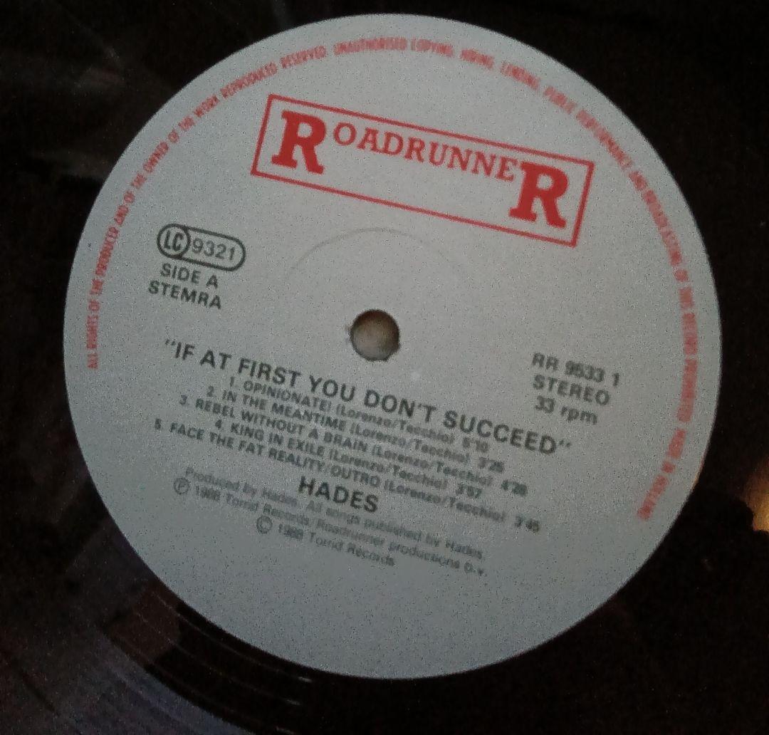 ●LP Hades If At First You Don't Succeed