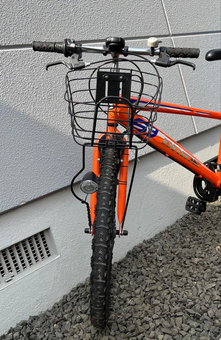 直接引き取り【24型あさひオリジナル】S3 DRIDEキッズ自転車オレンジ