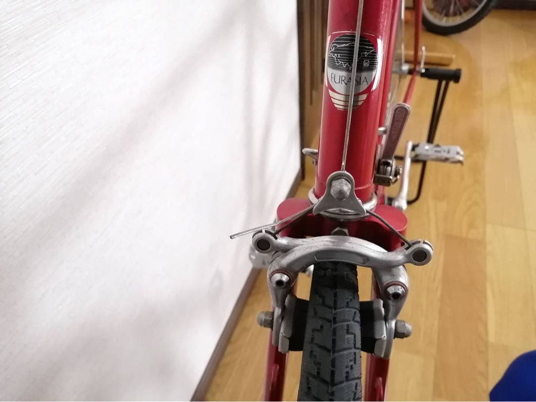 ブリヂストン　ユーラシア　スポルティーフ　クロモリ　ホリゾンタル