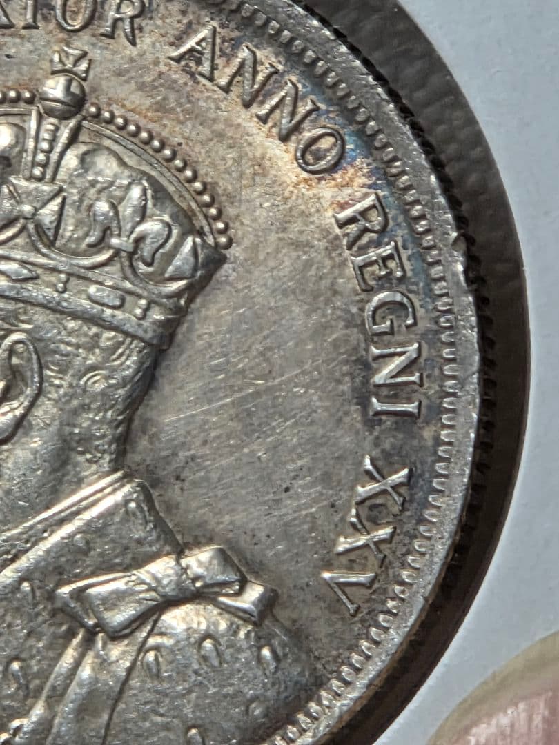 カナダ連邦　ジョージ5世　1 ドル銀貨　1935