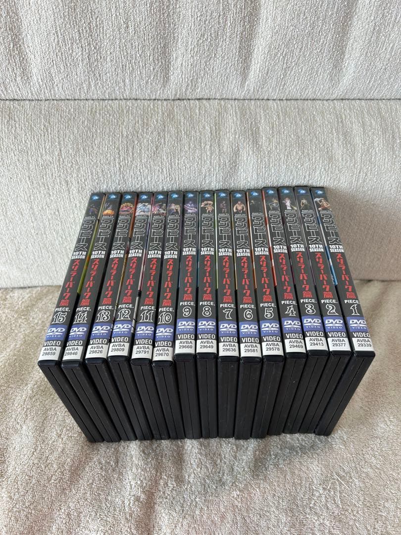 ONE PIECE DVD ワンピース　9TH～12TH 全46巻　尾田栄一郎