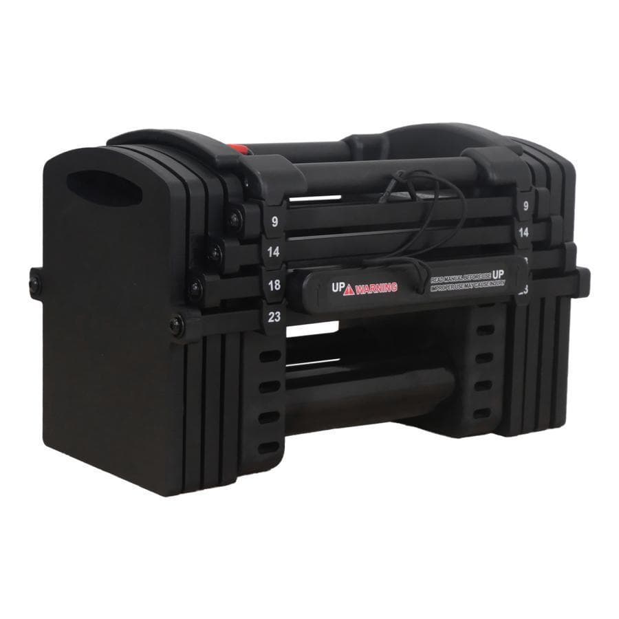 パワーブロック ダンベル 可変式 筋トレ23kg 1個 24段階調節 2848