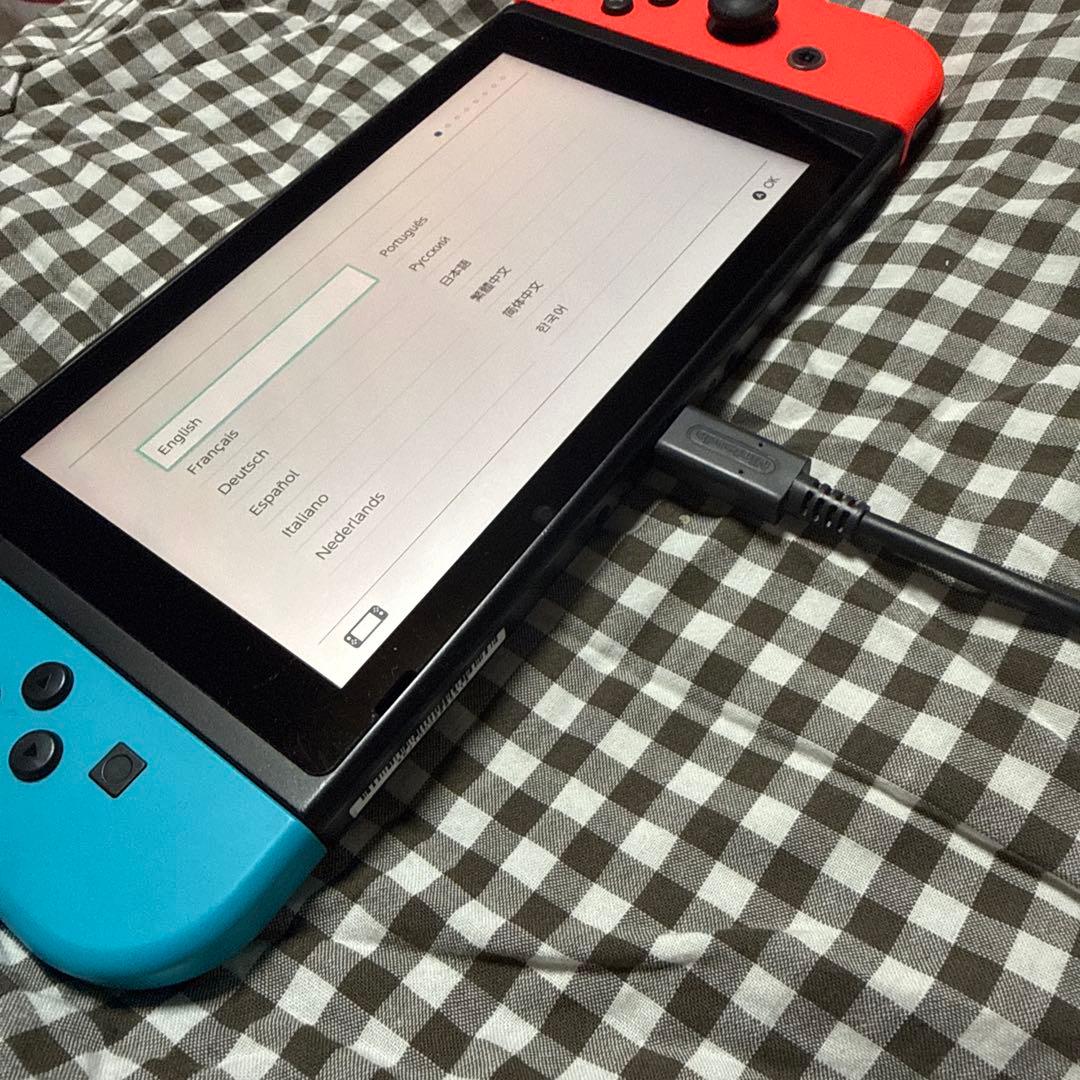 Switch1 Nintendo 本体 ネオンブルー/ネオンレッド