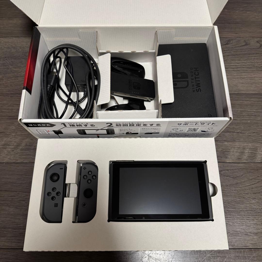 Nintendo Switch 本体 グレー 【動作確認済み】