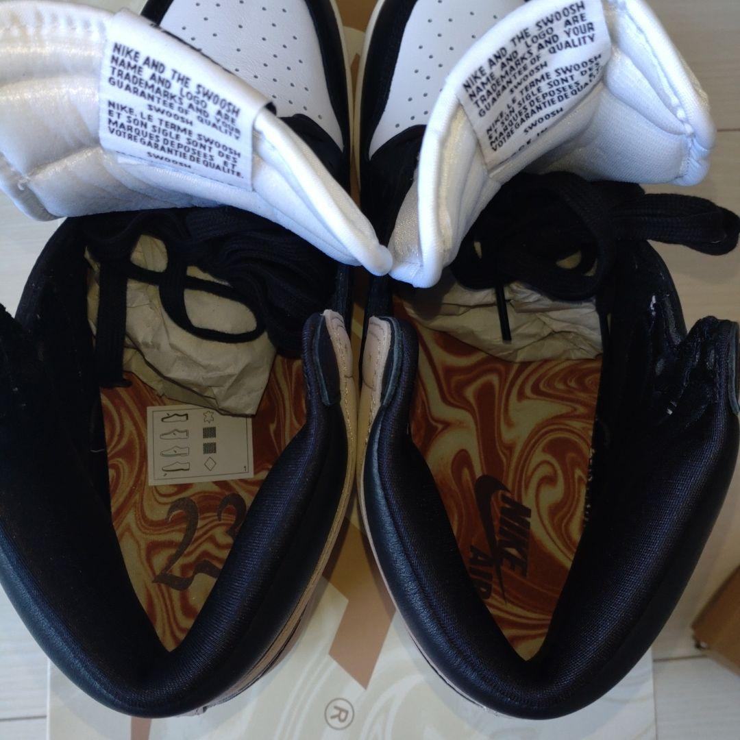 シューズ(女性用) AIR JORDAN 1 HIGH OG \"latte\"