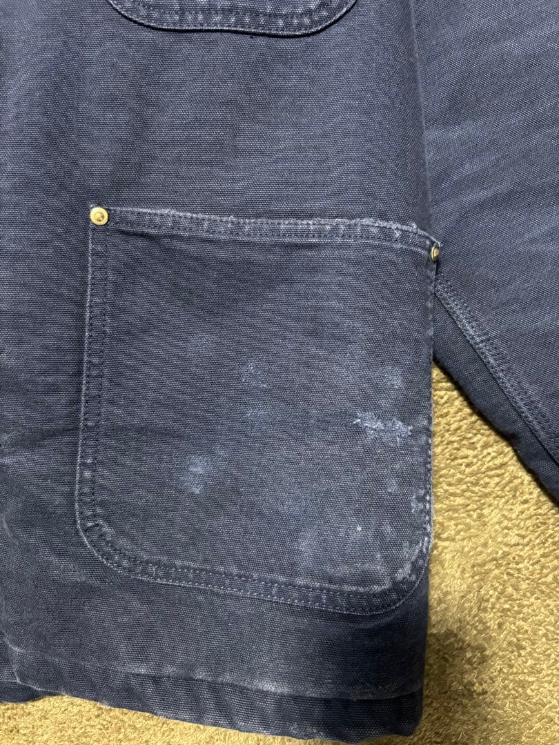 Carhartt ネイビー コットンジャケット