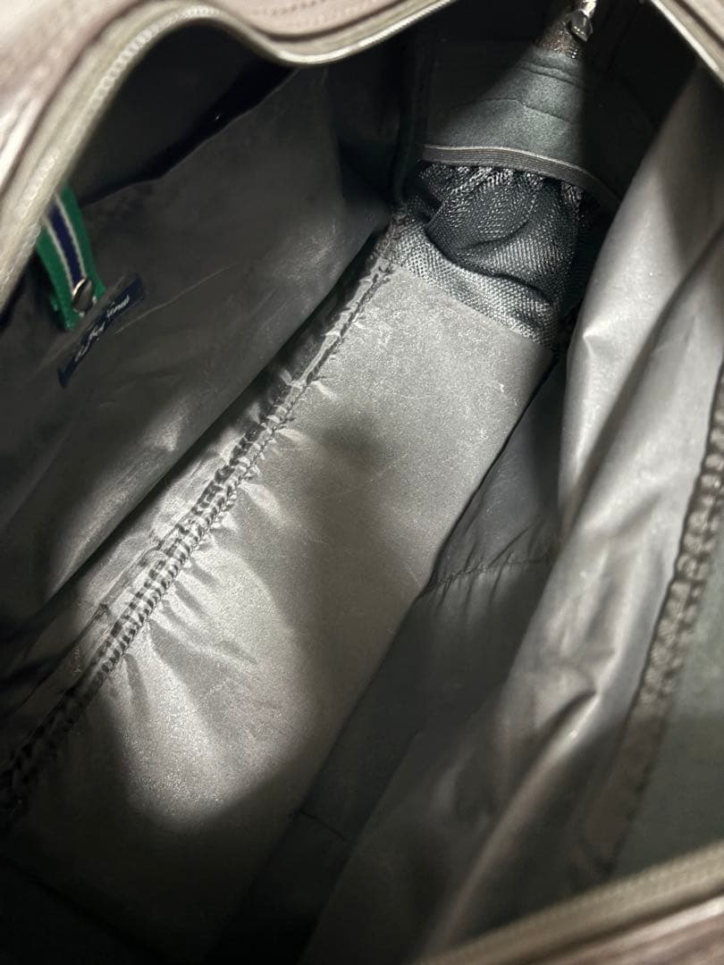 イーストボーイ 合皮バッグ ヴィーナス(チョコレート×シルバー)