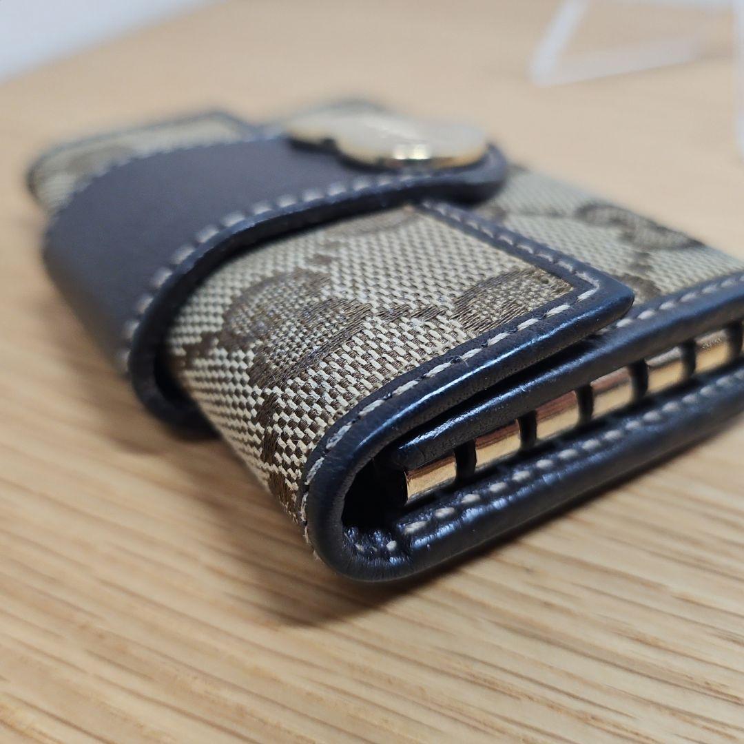 グッチ GG ラブリー キーケース キャンバス 【中古】【GUCCI】