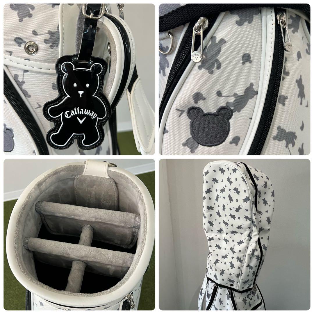 美品「初心者レディース ゴルフクラブセット9本 キャロウェイバッグ」チッパー付