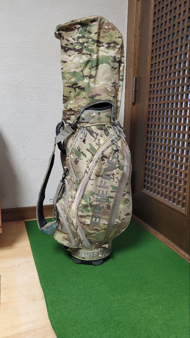 BRIEFING 迷彩キャディバッグ マルチカモ