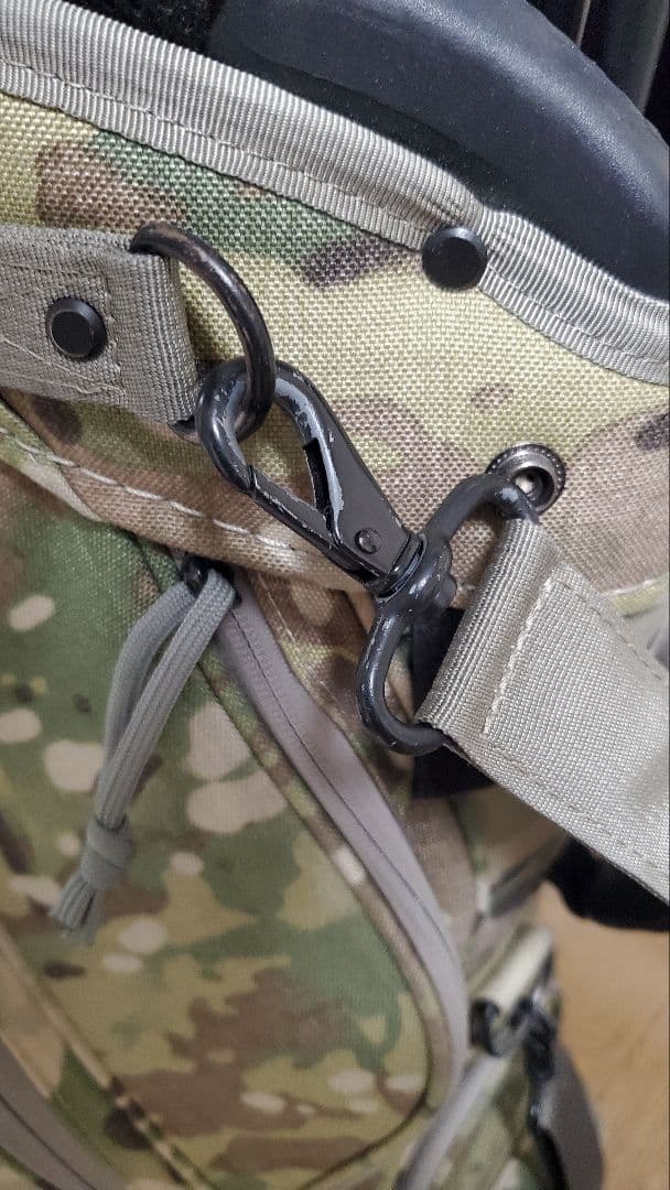 BRIEFING 迷彩キャディバッグ マルチカモ