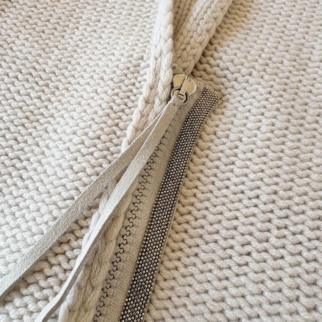 美品✨ファビアナフィリッピ　モニーレ　ニットジャケット　シルク/カシミヤ混 40