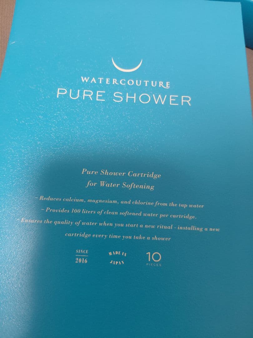WATER COUTURE 浄水シャワー　カートリッジ10個セット×２セット