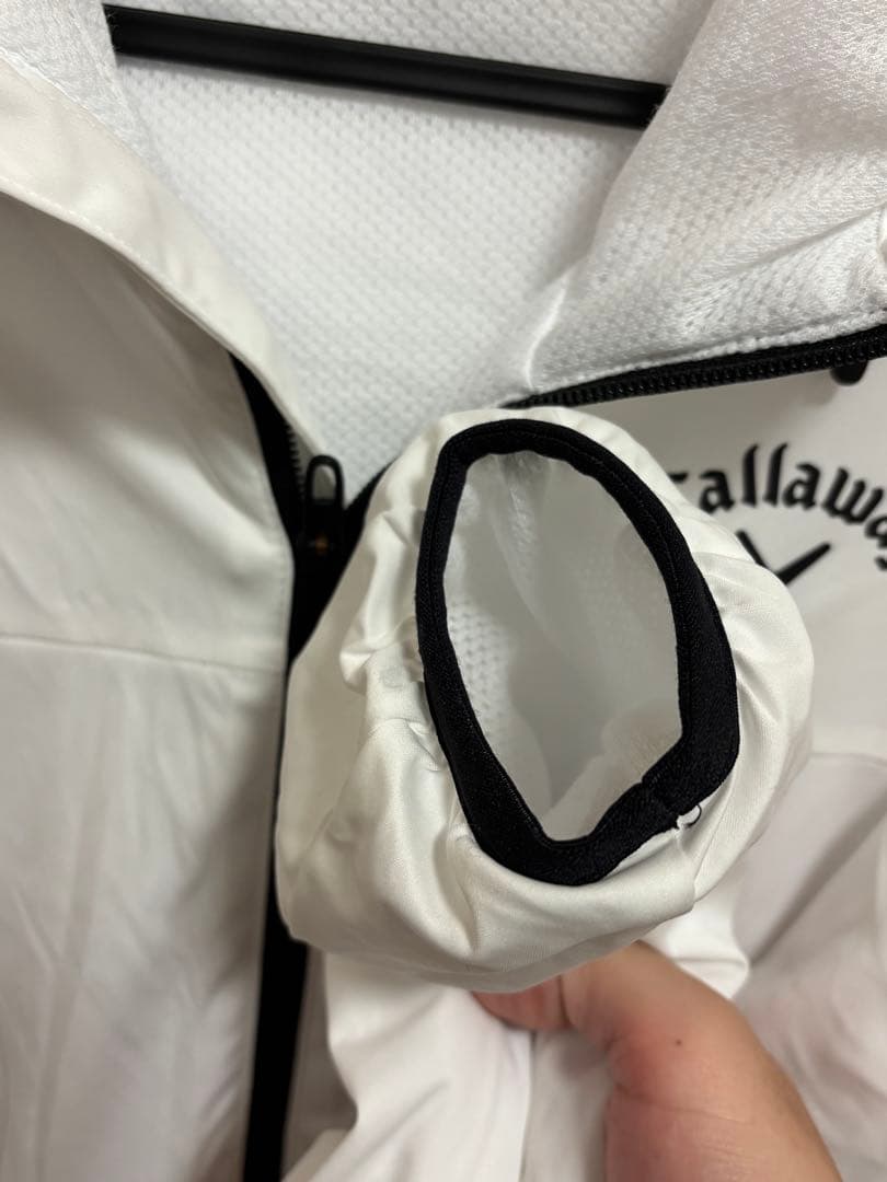キャロウェイ　フルジップジャケット ホワイト　M