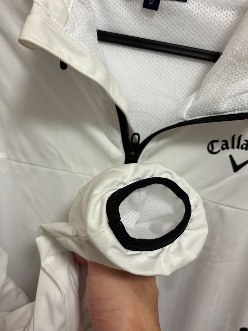 キャロウェイ　フルジップジャケット ホワイト　M
