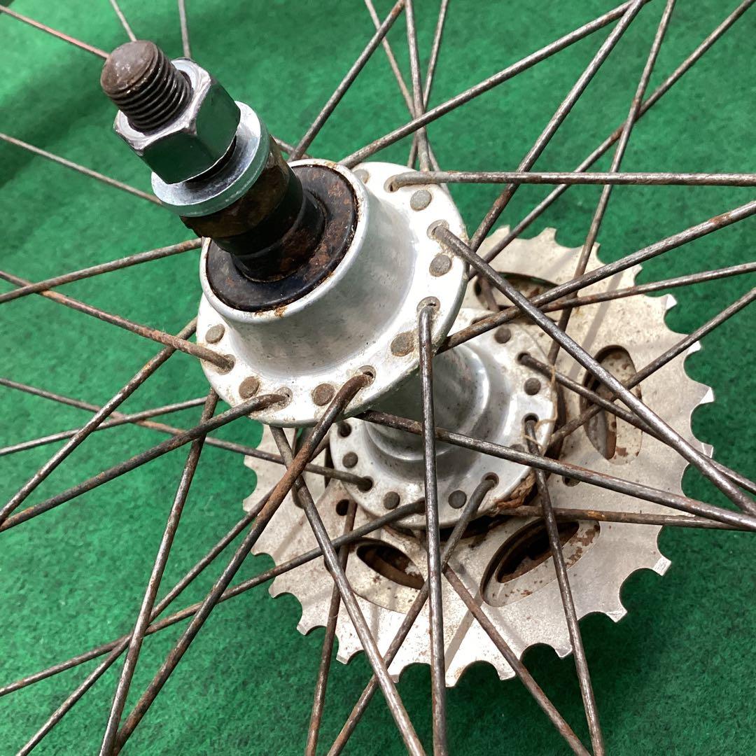 アルミリム　リア　後輪 26×1.75　タイヤ付　外装7段　26インチ