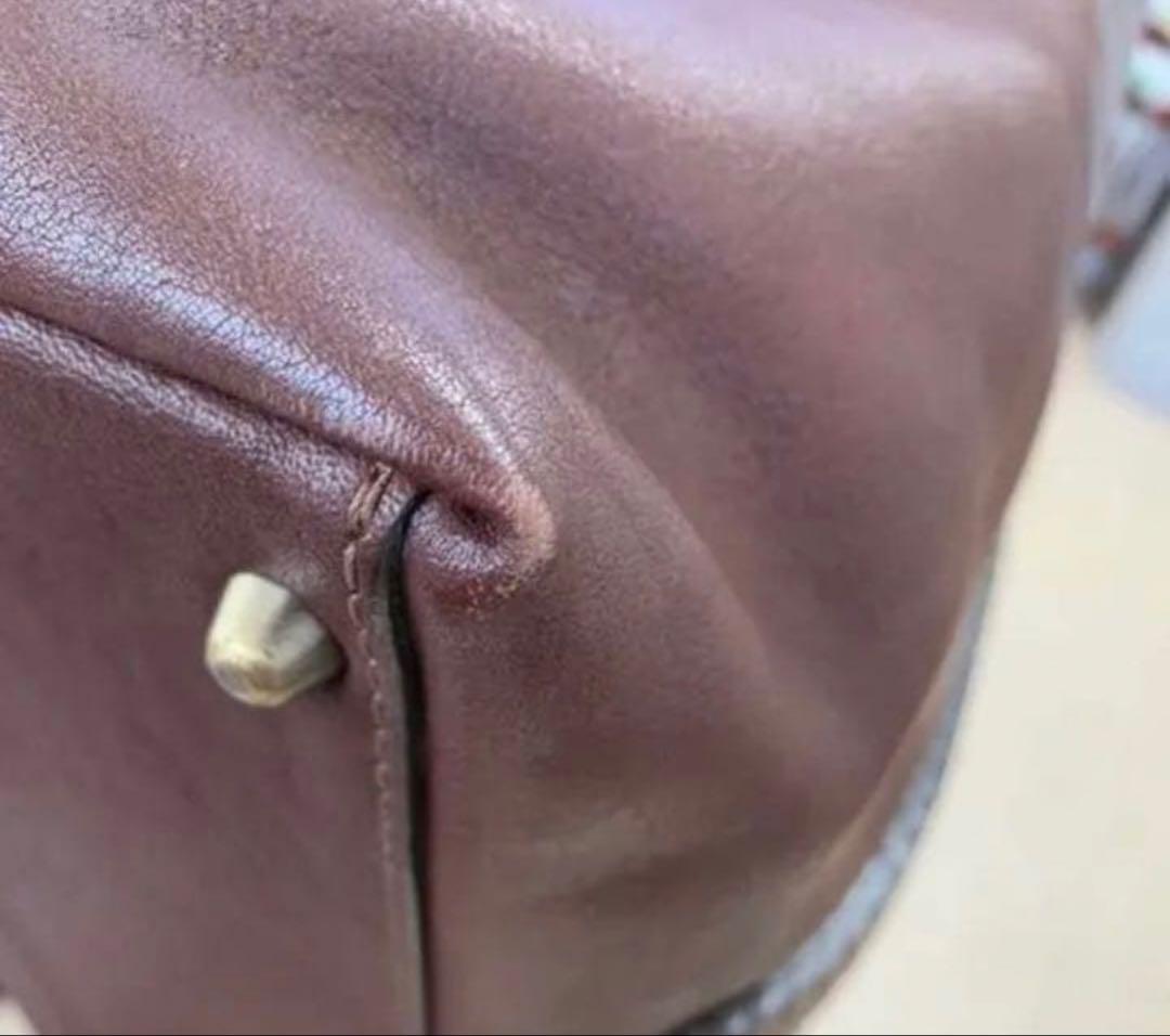 土屋鞄　トーンオイルヌメ　デイリートート　ダークブラウン