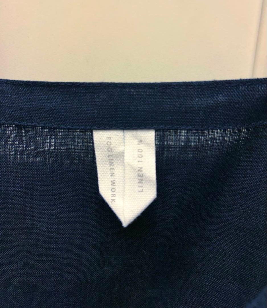 フォグリネンワーク リネンスクエアエプロン fog linen work